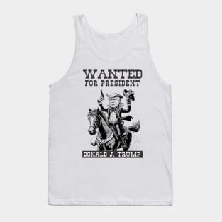 trump wanted cowboy T-Shirt Tank Top